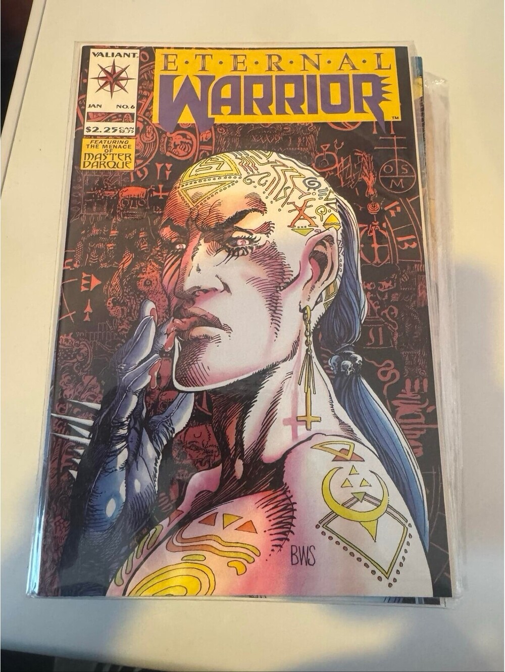 Eternal Warrior #6 Valiant Comics 1993 Master Darque Barry Windsor-Smith BWS